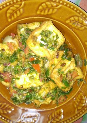 Foto resep Tahu goreng cabe hijau
