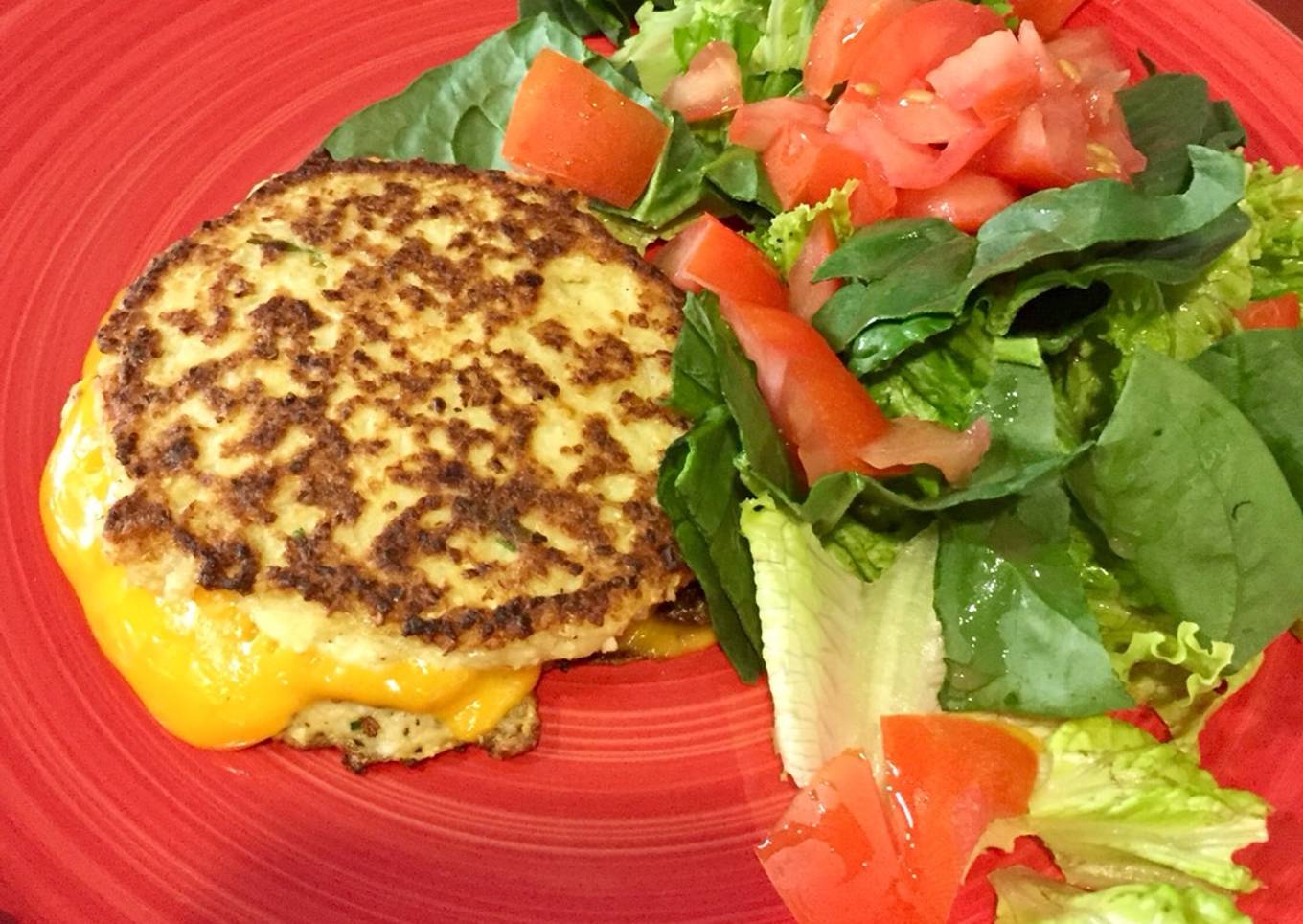 Sándwich de coliflor para acompañar la ensalada