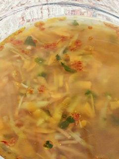 صورة لوصفة شوربة الجزر
