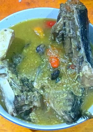 Foto resep Kepala Patin Kuah Kuning