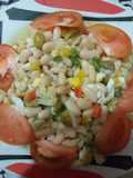 Esqueixada de bacalao