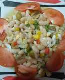 Esqueixada de bacalao