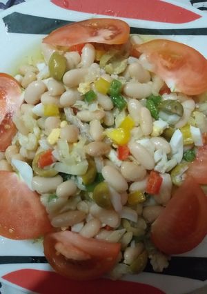 Una foto de Esqueixada de bacalao