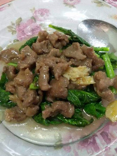 Foto resep Kailan cah sapi