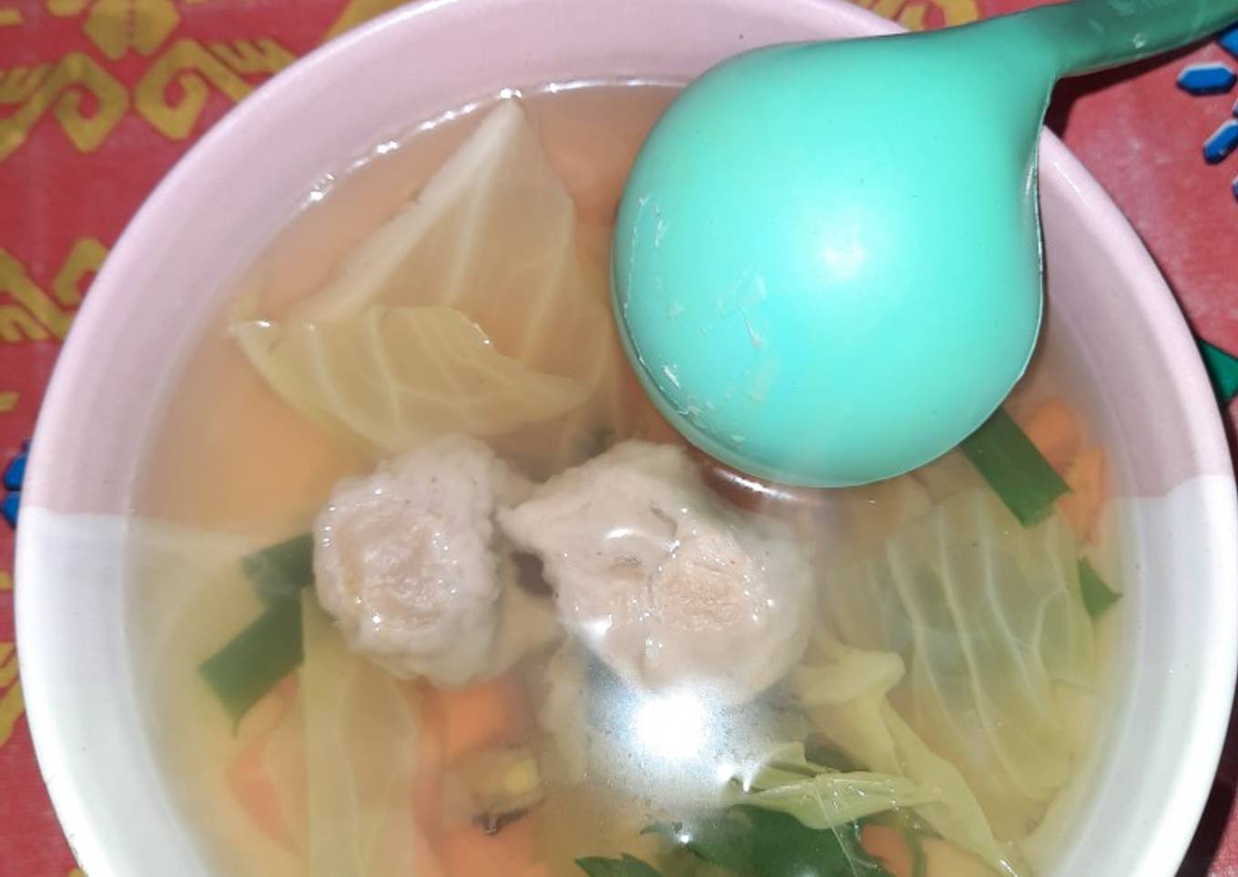 Sop Bakso ala ummu Hamzah