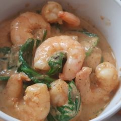 A picture of ShoSho's Tandoori Prawns.