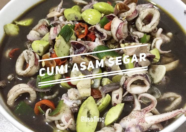 Cumi asam segar