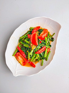 Foto resep 02. Tumis kangkung balacan