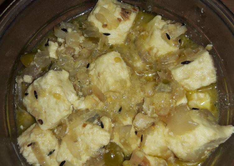 Recipe of Delicious Dahi Paneer