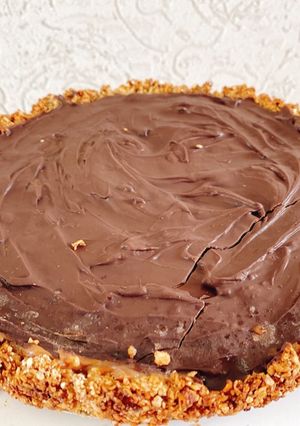 Una foto de Torta de choco y dulce de leche