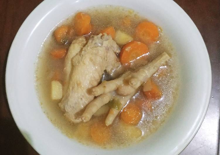 Sop ayam praktis *ala chefana*