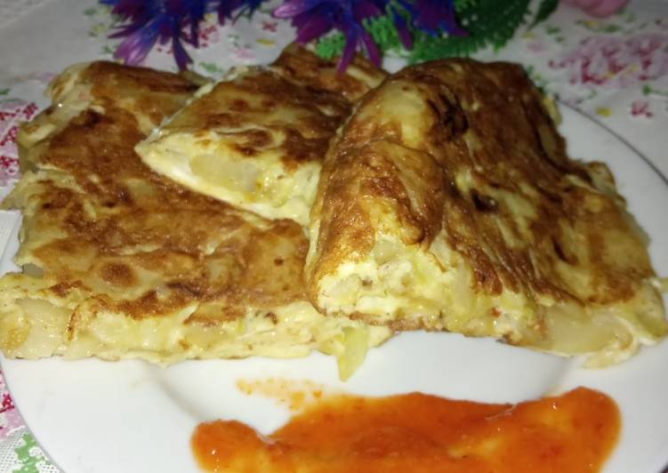 Dadar telur kentang