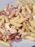 Macarrones con bacon (Nota 8)