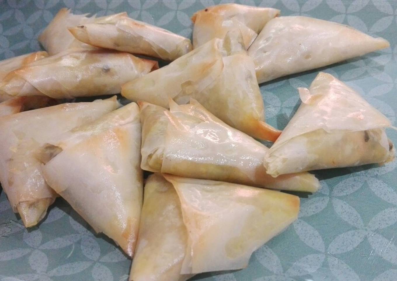 Samosas de pollo