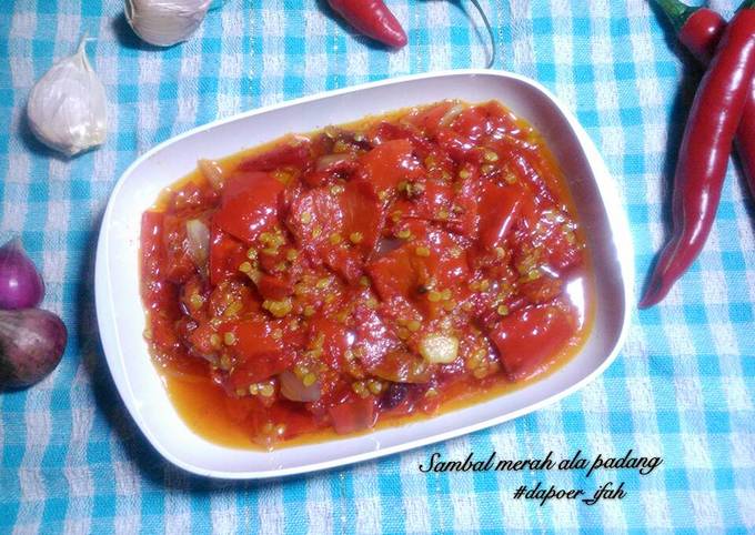 Resep Sambal Merah Ala Padang Oleh Dish By Ifah Cookpad