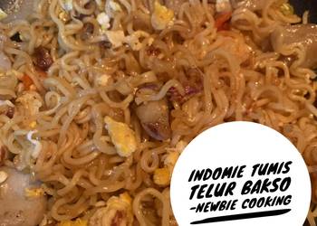 Siap Saji Indomie Goreng Tumis Telur Bakso Ala Restoran