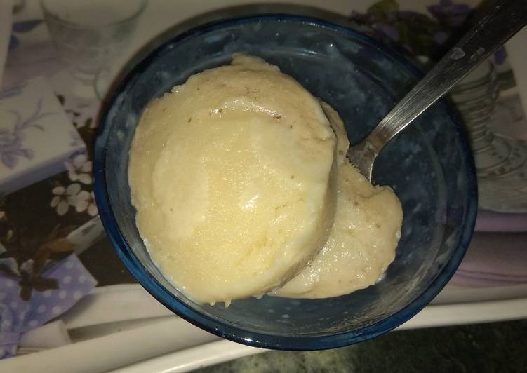 Simple Way to Prepare Homemade Kesar-Pista ice cream for contest