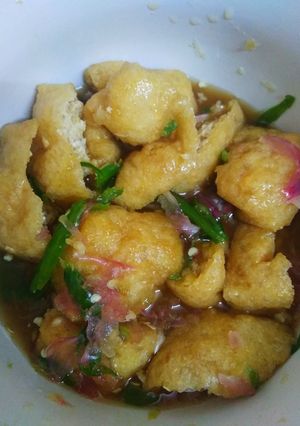 Foto resep Tahu gejrot khas cirebon praktis mantap