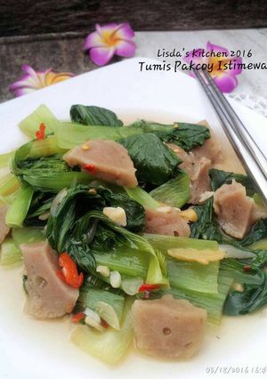 Foto resep Tumis Pakcoy Istimewa, seger dan mantap