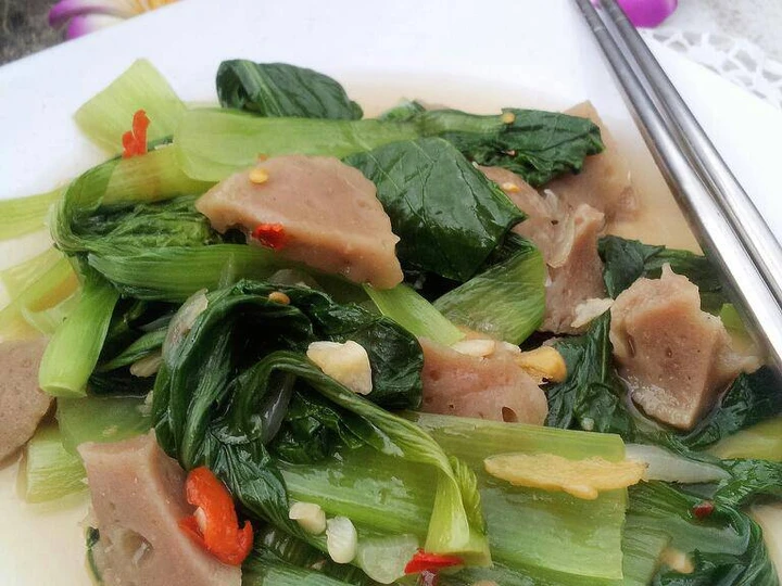 Langkah Mudah untuk Menyiapkan Resep Tumis Pakcoy Istimewa, seger dan mantap yang Enak