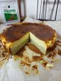 Matcha Burnt Cheese Cake
