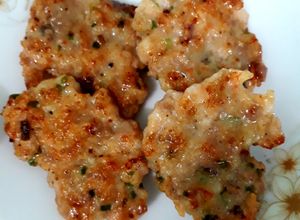 Hình của món Chả tôm thịt.