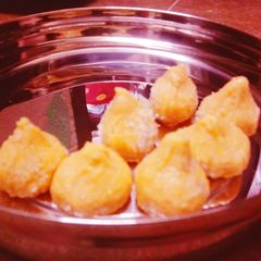 A picture of Daliya [ Roasted Gram] Modak [ Make Modak in 5 mins].