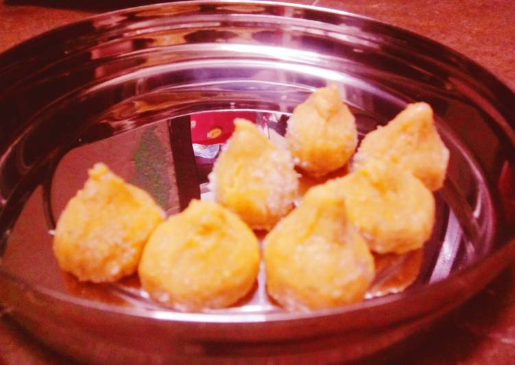 Daliya [ Roasted Gram] Modak [ Make Modak in 5 mins]