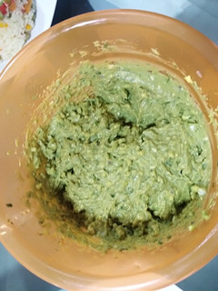 Una foto de Guacamole suave