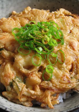 A picture of Seafood Tempura Don.