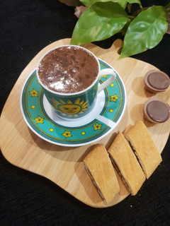 عکسی از دستور قهوه رباط (قهوه ترک شکلاتی)