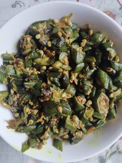 ঢেঁরশ ভাজি রেসিপির প্রধান ছবি