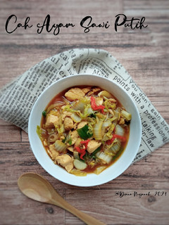 Foto resep Cah Ayam Sawi Putih