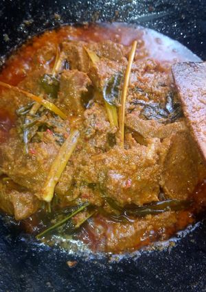 Foto resep Rendang daging sapi