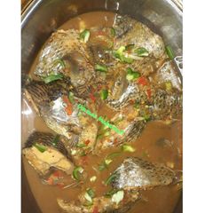 A picture of CroakerFish Peppersoup.