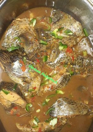 A picture of CroakerFish Peppersoup.