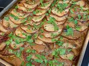 A picture of baked lamb