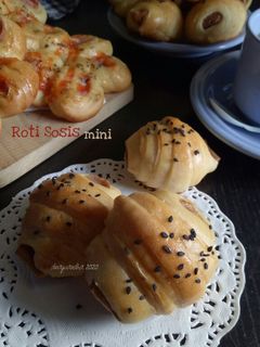 Foto resep Roti Sosis mini