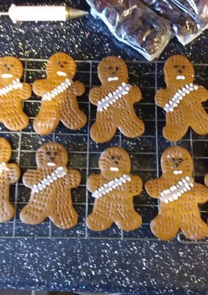A picture of Wookie cookies.