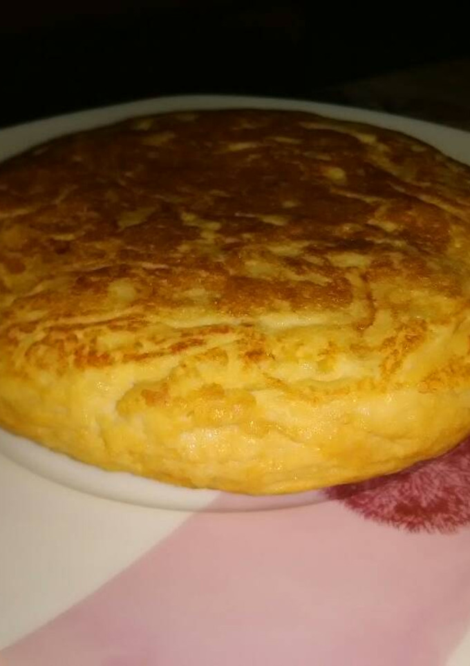 Una foto de Tortilla de patatas en Thermomix