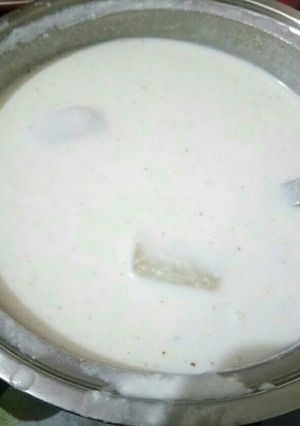 A picture of Masala curd.