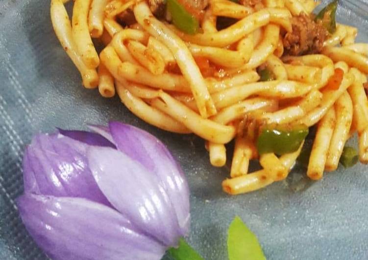 Spicy long macroni Spicy long macroni