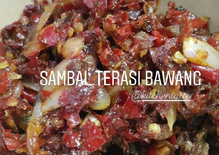 SAMBAL TERASI BAWANG ala Kitchentaste