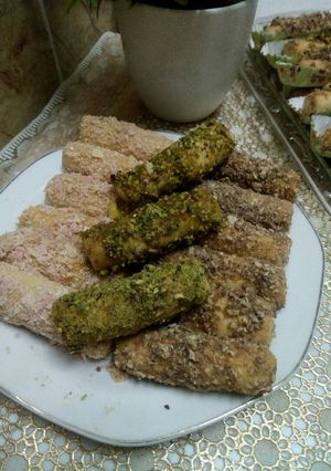 صورة لوصفة اصابع جبن بالويفر