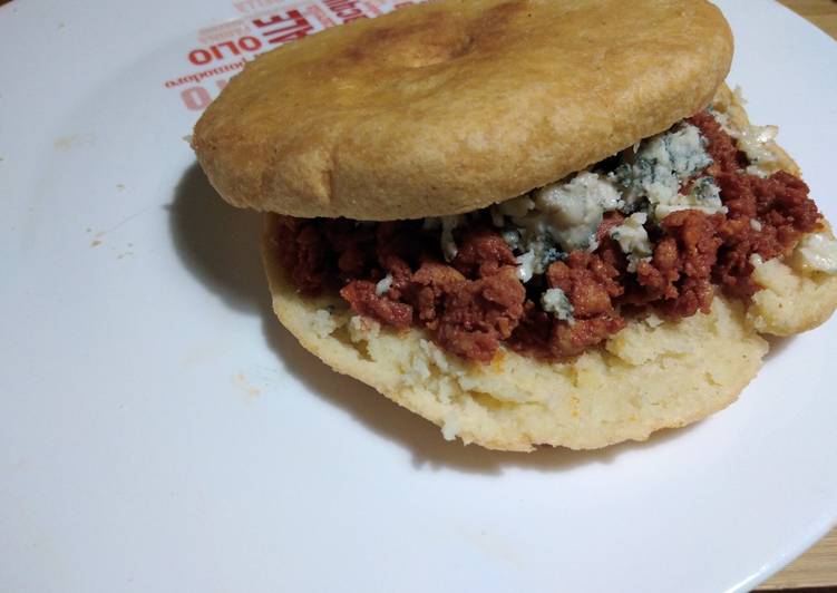 Recipe of Homemade Arepa rellena a la asturiana