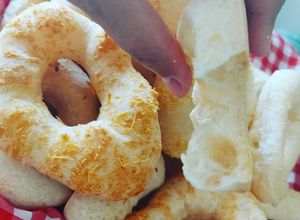 Foto de Biscoito de polvilho assado com queijo