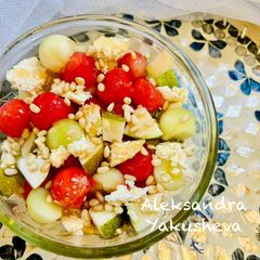 A picture of Fruit salad "See you, Summer!".