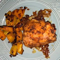 A picture of Black girl chicken.