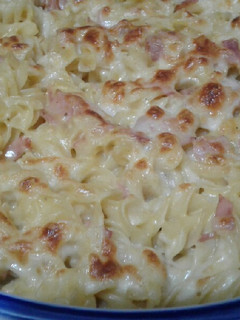 Una foto de Mac and cheese