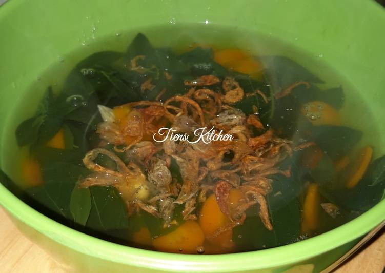 Resep Sayur Bening Katuk Simple, Sempurna